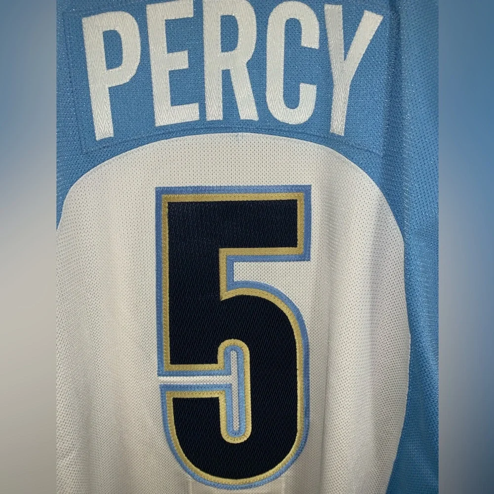GAME WORN  Stuart Percy Mississauga St. Michael’s Majors OHL Jersey Size 56 Auto - Picture 7 of 10